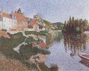 Paul Signac, The River Bank